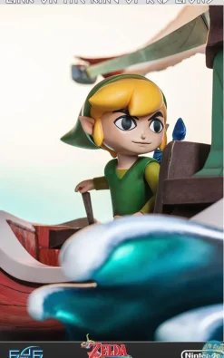The Legend of Zelda / The Wind Waker - Link on The King of Red Lions Statue: First 4 Figures