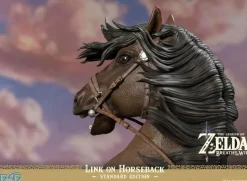 The Legend of Zelda Breath of the Wild - Link on Horseback Statue: First 4 Figures