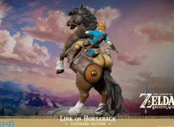 The Legend of Zelda Breath of the Wild - Link on Horseback Statue: First 4 Figures