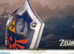 The Legend of Zelda Breath of the Wild - Hylian Shield Statue / Standard Edition: First 4 Figures