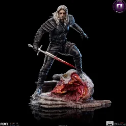 The Witcher BDS Art Scale - Geralt of Riva Statue: Iron Studios