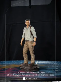 Uncharted Movie - Nathan Drake Statue: Iron Studios