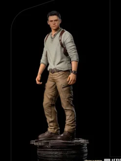 Uncharted Movie - Nathan Drake Statue: Iron Studios