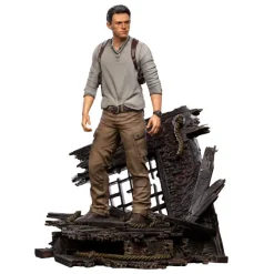 Uncharted Movie - Nathan Drake Statue / Deluxe Art Scale: Iron Studios
