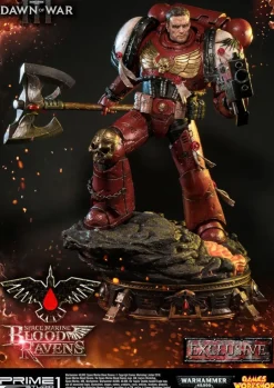 Warhammer 40K Dawn of War III - Space Marine Blood Ravens Statue / Deluxe Version: Prime 1 Studio