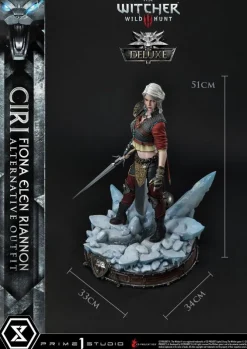 Witcher 3 - Cirilla Fiona Elen Riannon Statue / Alternative Outfit Deluxe Bonus Version: Prime 1 Stu