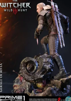 Witcher 3 Wild Hunt - Geralt of Riva Statue - limited Edition: Prime 1 Studio