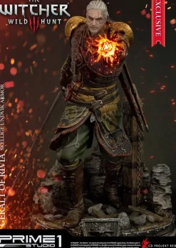Witcher 3 Wild Hunt - Geralt of Riva Statue - Skellige Undvik Armor Exclusive: Prime 1 Studio
