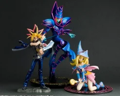 Yu-Gi-Oh! - Schwarzer Magier Statue / ARTFX J [NEUAUFLAGE][LEICHT BESCHÄDIGTE VERP.]: Kotobukiya