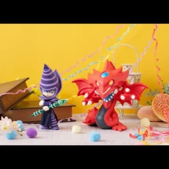 Yu-Gi-Oh! Duel Monsters Megatoon - Slifer the Sky Dragon & Dark Magician Statue / (with gift): Megah