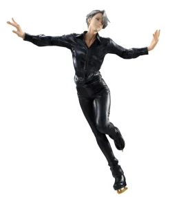 Yuri!!! on Ice - Victor Nikiforov & Makkachin Statue - G.E.M. Serie: MegaHouse